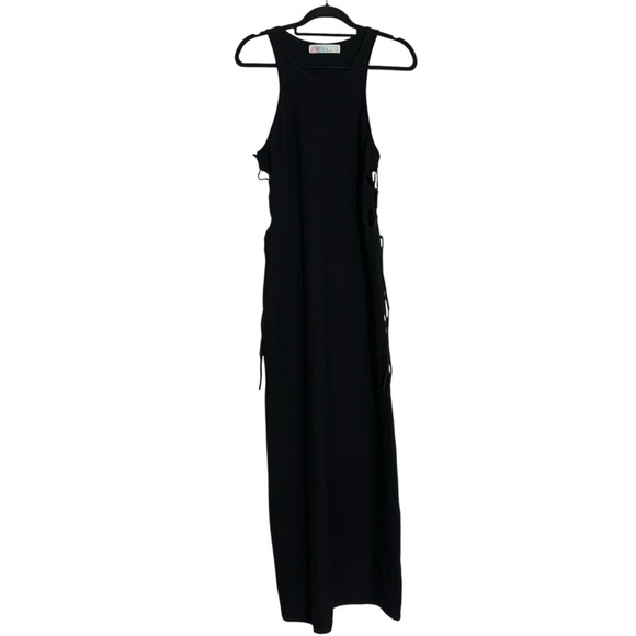 Free People Beach Black Eve Sweater Maxi Dress Womens XS - Picture 2 of 9